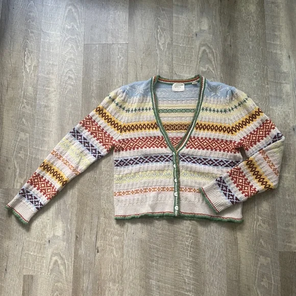 Cashmere DOEN ALBA CARDIGAN in cream Monte Rosa L - Picture 7 of 10